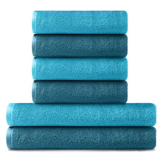 Barbons - Handtuch Set 6-tlg, Badetuch & Badehandtuch