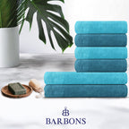 Barbons - Handtuch Set 6-tlg, Badetuch & Badehandtuch