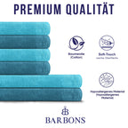 Barbons - Handtuch Set 6-tlg, Badetuch & Badehandtuch