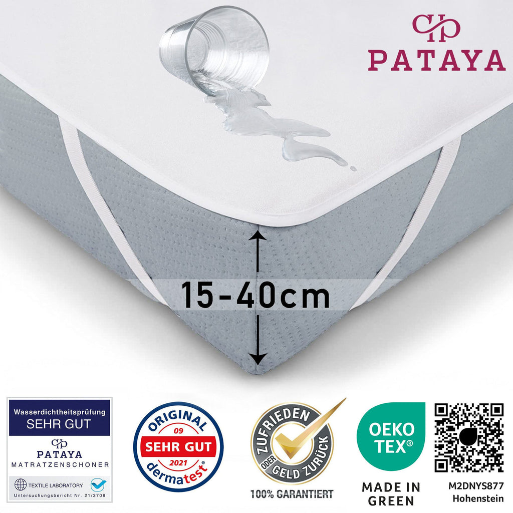 Pataya - Matratzenschoner - Weiß