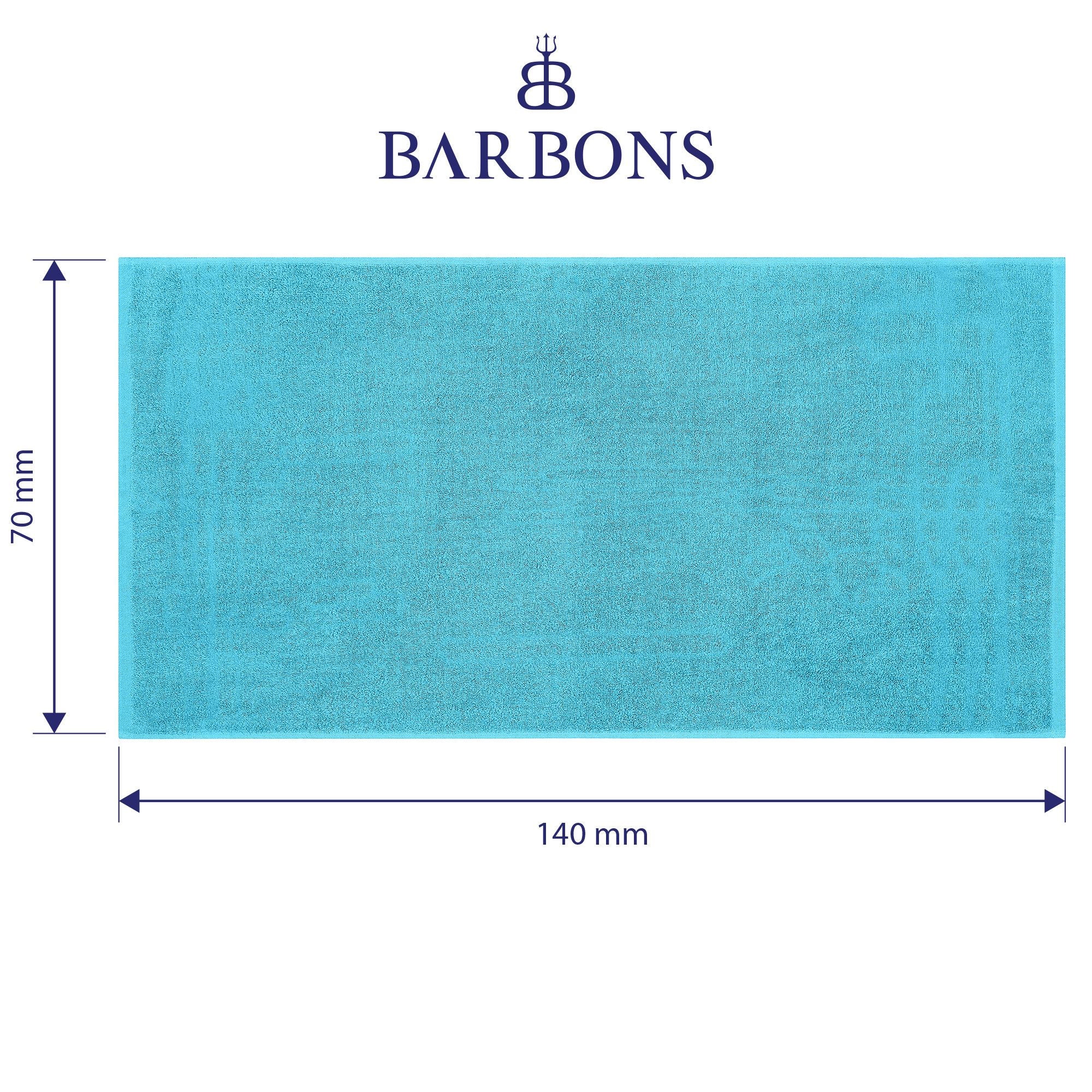 Barbons - Handtuch Set 6-tlg, Badetuch & Badehandtuch