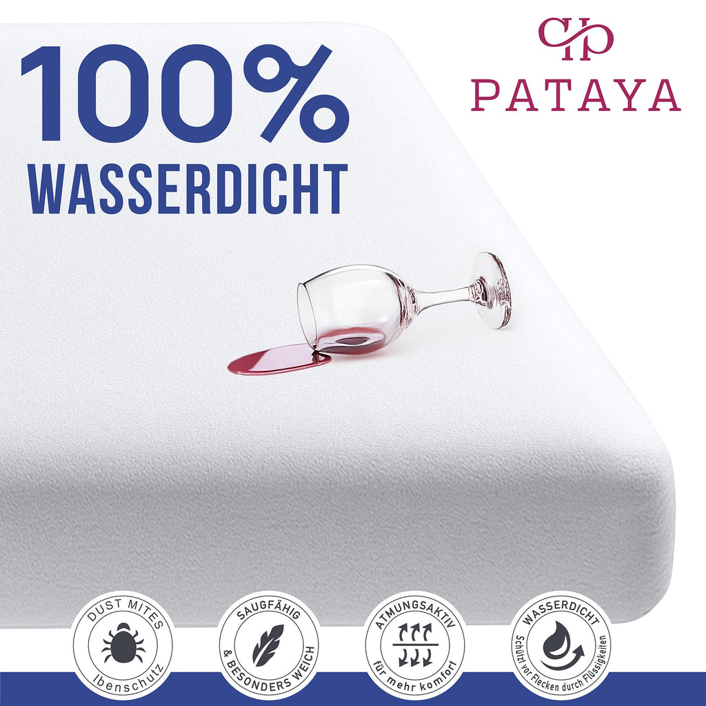 Pataya - Matratzenschoner - Weiß - Fitted