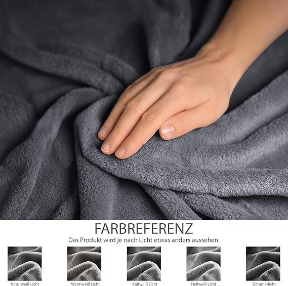 Barbons - Kuscheldecke Fleecedecke