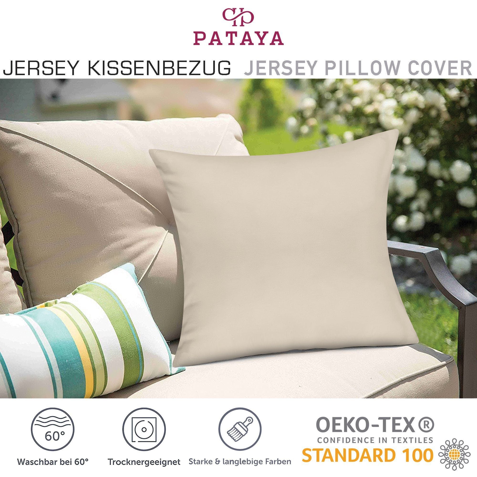 Pataya - Kissenbezug - 100% Baumwolle