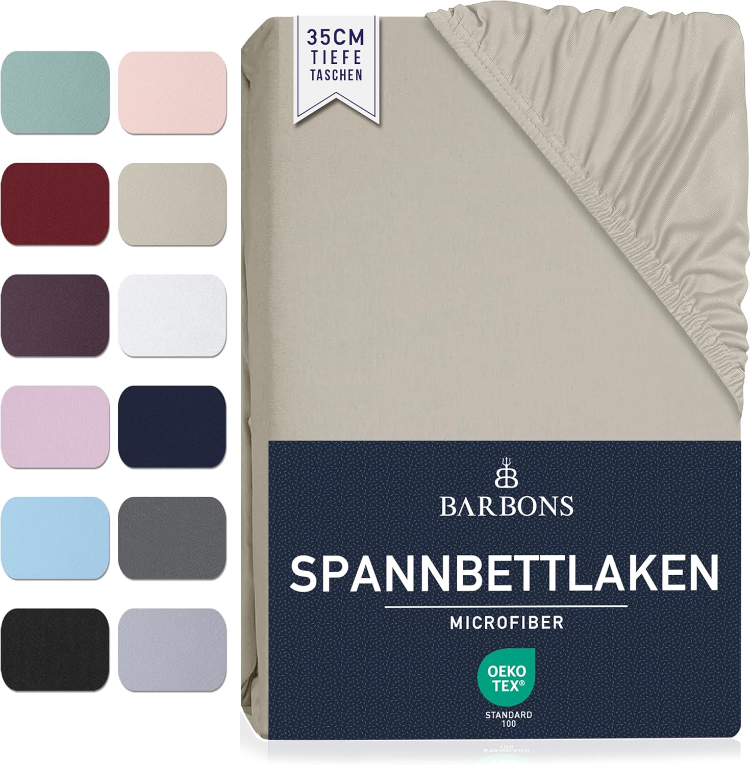 Barbons - Spannbettlaken - Mikrofaser