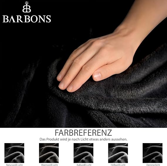 Barbons - Kuscheldecke Fleecedecke