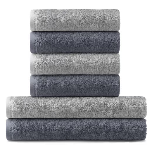 Barbons - Handtuch Set 6-tlg, Badetuch & Badehandtuch
