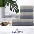 Barbons - Handtuch Set 6-tlg, Badetuch & Badehandtuch