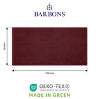Barbons - Handtuch Set 6-tlg, Badetuch & Badehandtuch