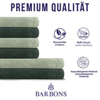 Barbons - Handtuch Set 6-tlg, Badetuch & Badehandtuch